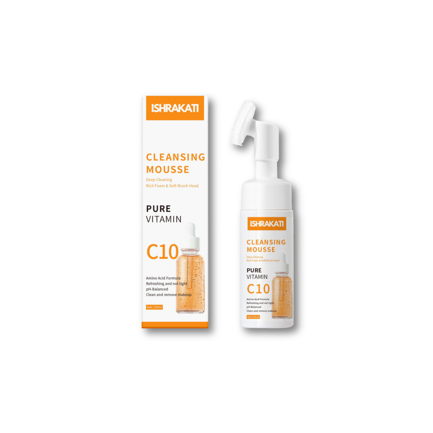 4 in 1 Cleansing Mousse (Vitamin C10)